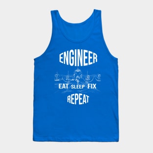 Avionics Engineer, Engineering Eat Sleep Repeat Tank Top